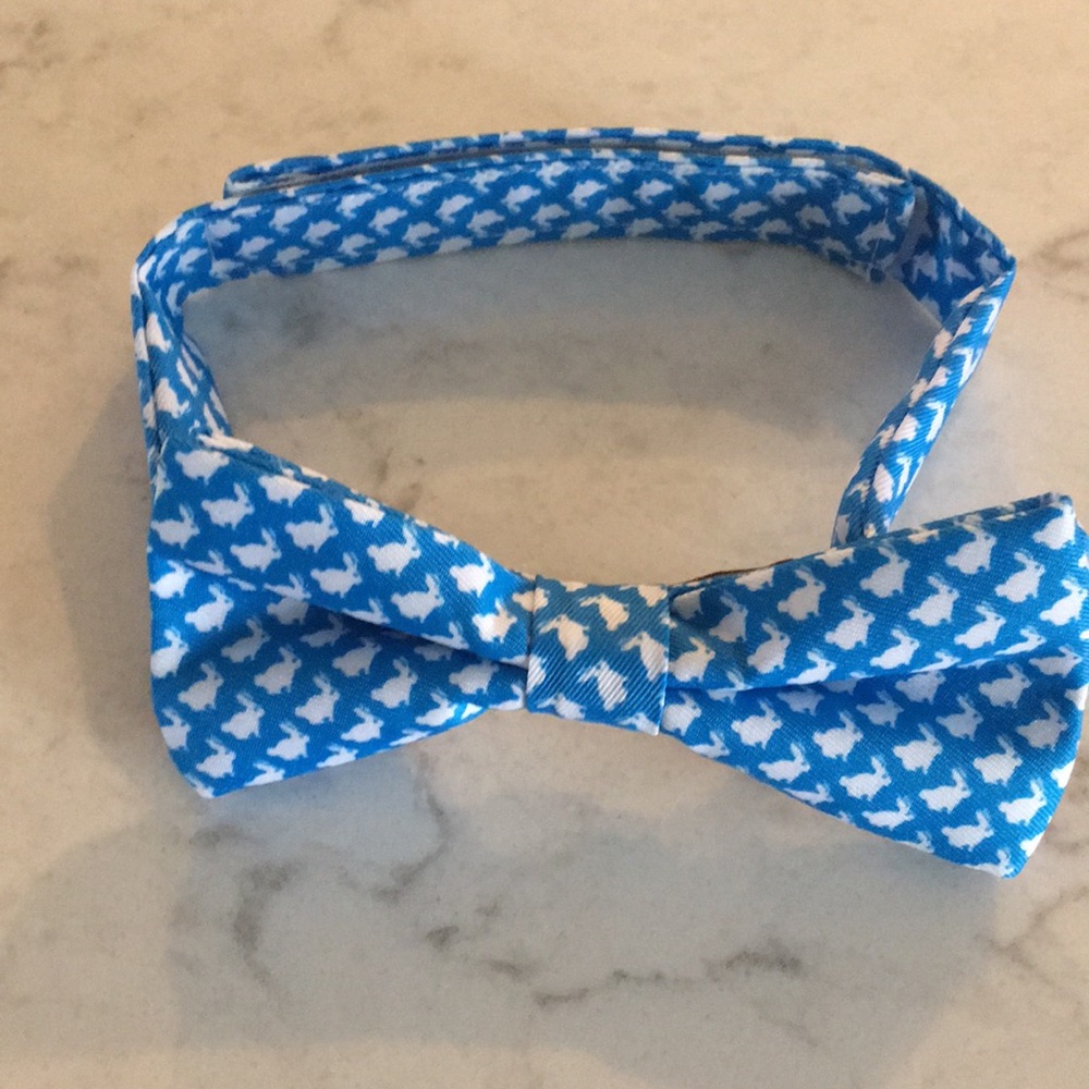 Young boy’s bunny bow tie